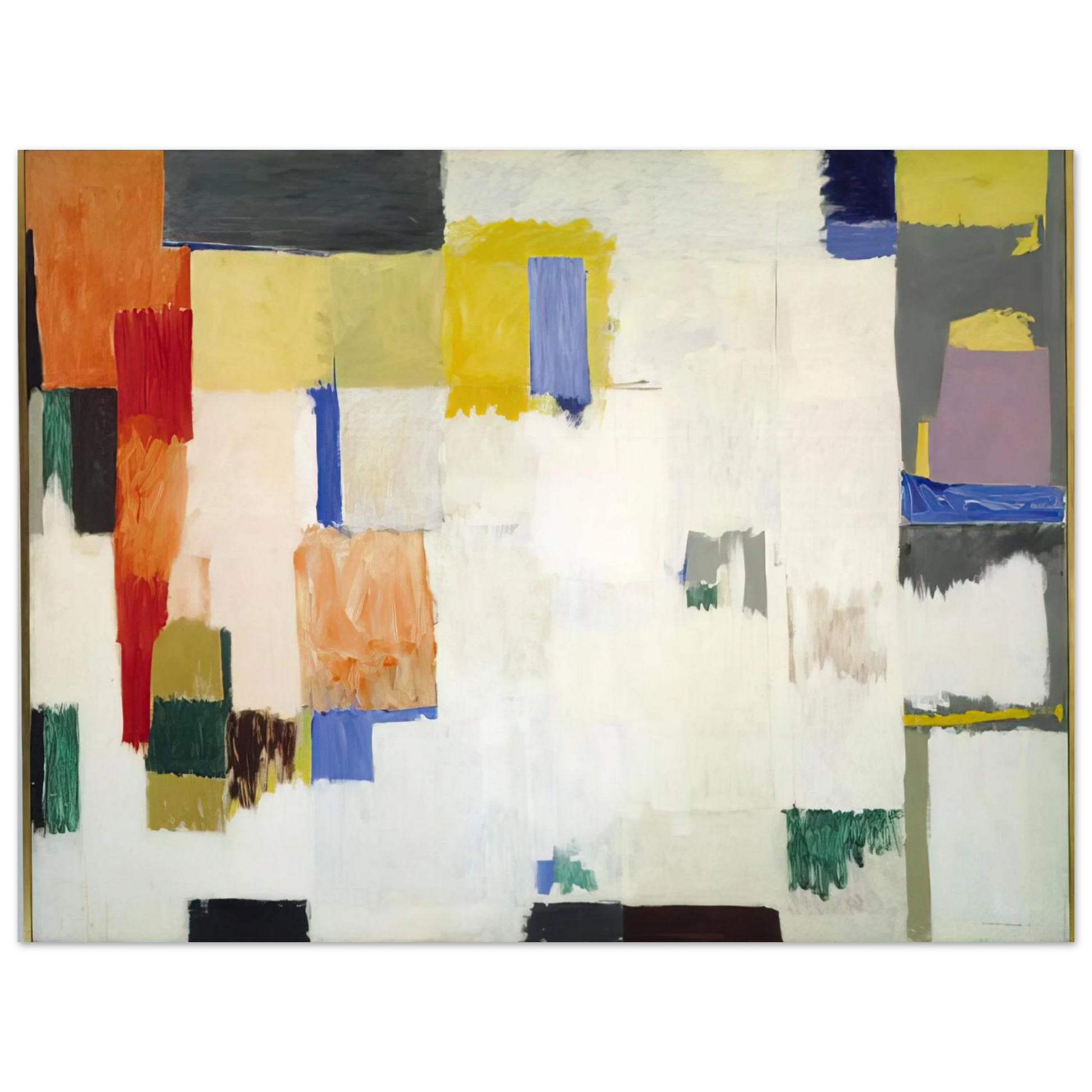 Emil Schumacher - Untitled - 1956 Fine Art Poster - Default Title