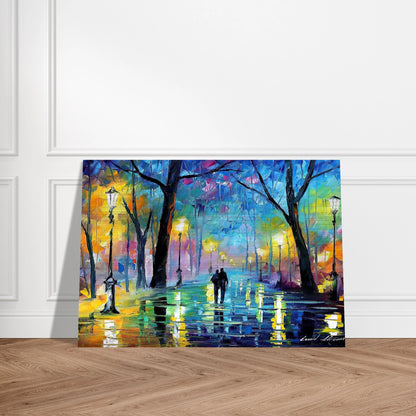 Leonid Afremov - Leonid Afremov Brushed Aluminum Print - 70x100 cm / 28x40 inches | Leonid Afremov Aluminum Print | Leonid Afremov Prints