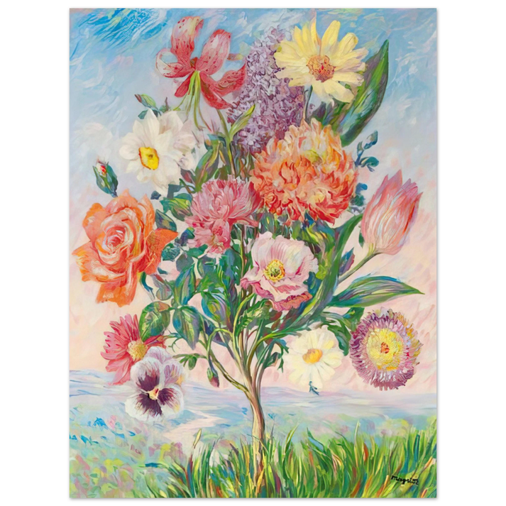 Rene Magritte - FORETHOUGHT 1943  75x100 cm / 30x40inches Fine Art Poster