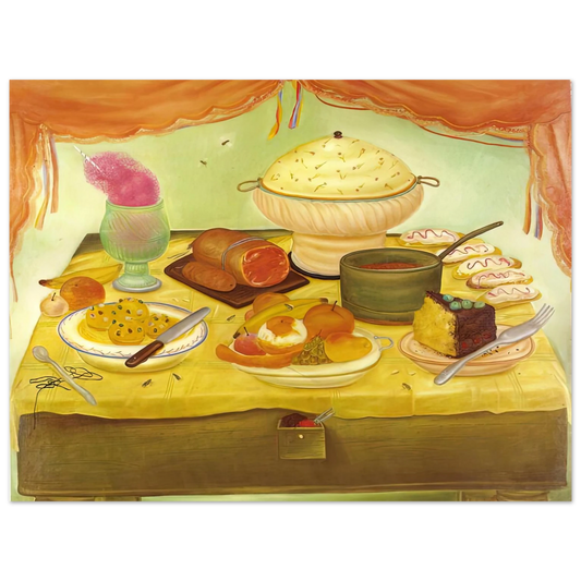 Fernando Botero - STILL LIFE Fine Art Poster - Default Title