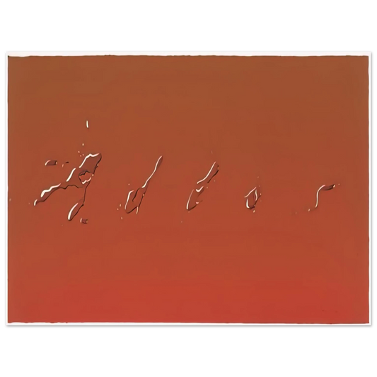 Edward Ruscha - ADIOS 1969 Fine Art Poster - Default Title