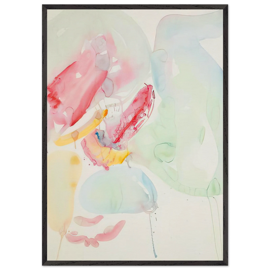 Sketch - Sam Francis Framed Art Print – Black Wooden Frame - Default Title - -Framed Art Print