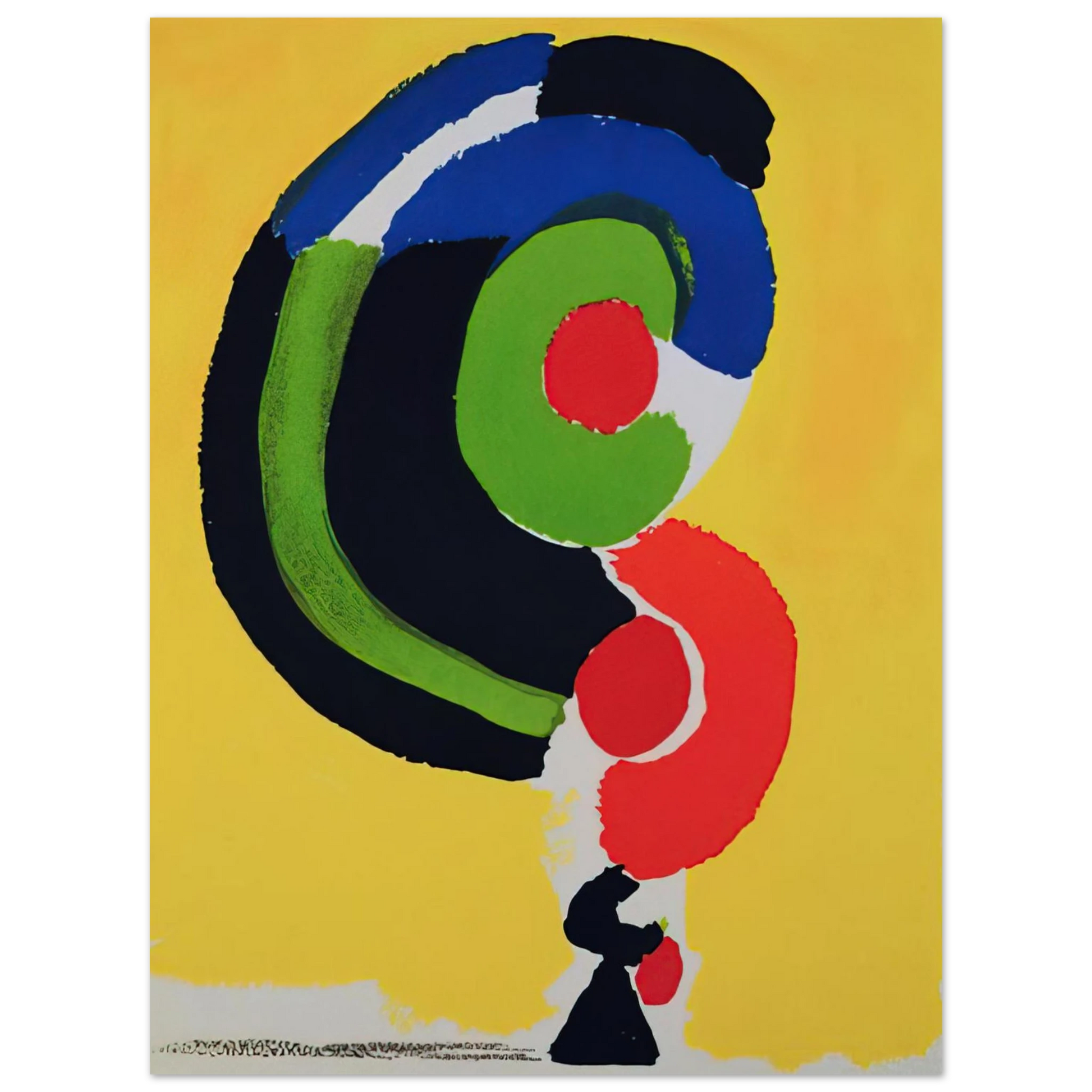 Sonia Delaunay - COMPOSITION FOR XXE SIECLE Fine Art Poster - Default Title