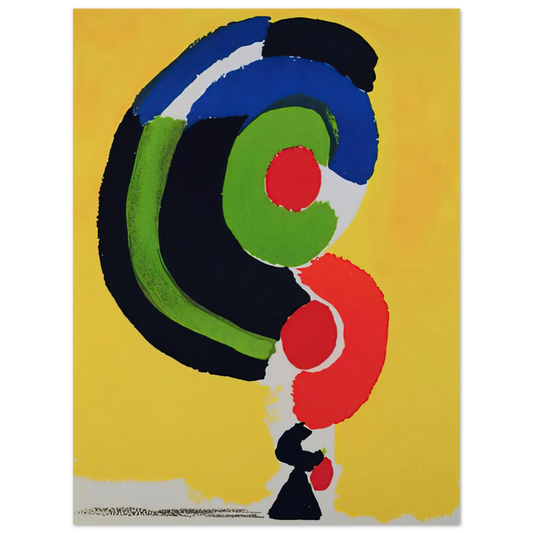 Sonia Delaunay - COMPOSITION FOR XXE SIECLE Fine Art Poster - Default Title