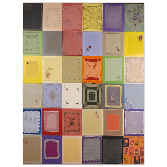 Miriam Schapiro - Connection - 1978 Fine Art Poster - Default Title