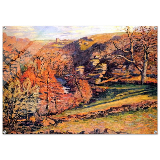 Madness Ravine, Crozant - Armand Guillaumin Acrylic Print - 70x100 cm / 28x40″ inches