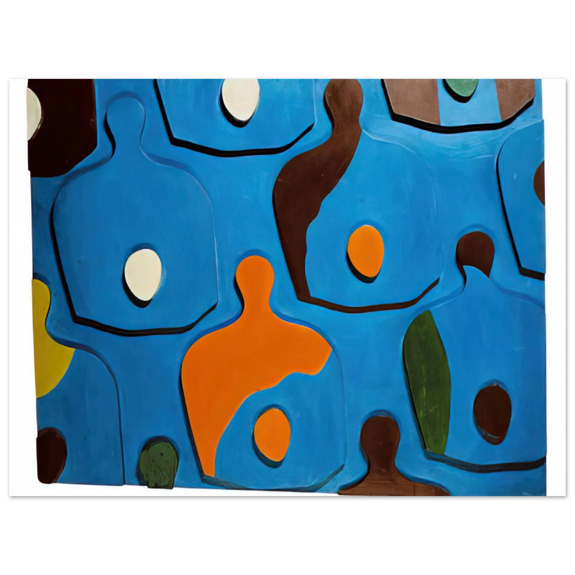 Jean Arp - Ð•gg Board Fine Art Poster - Default Title