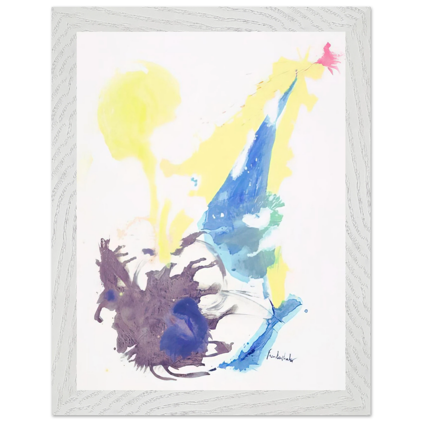 Helen Frankenthaler - Moving Day - 1961 Wall art - A1 (59.4 x 84.1  cm) - Fine Art Poster - -