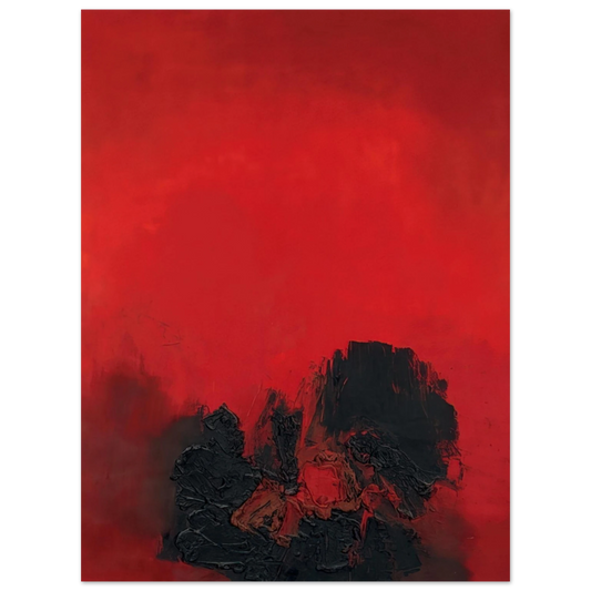 Luis Feito - UNTITLED 1961 Fine Art Poster - Default Title