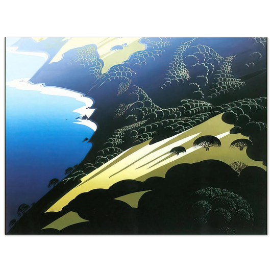 Eyvind Earle - Seaside Pastures Fine Art Poster - Default Title