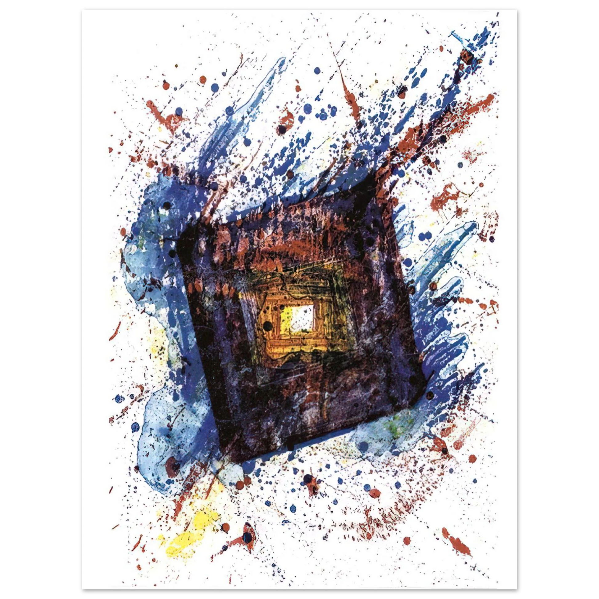 Sam Francis - Falling Star  L. L249  Fine Art Poster - Default Title
