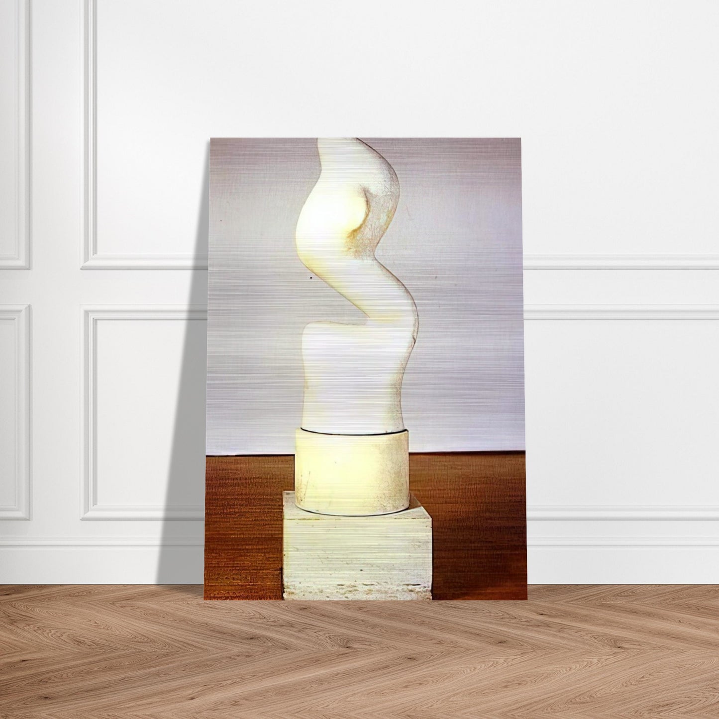 Rising Up S elevant - Jean Arp Brushed Aluminum Print - 70x100 cm / 28x40 inches | Jean Arp Aluminum Print | Jean Arp Prints