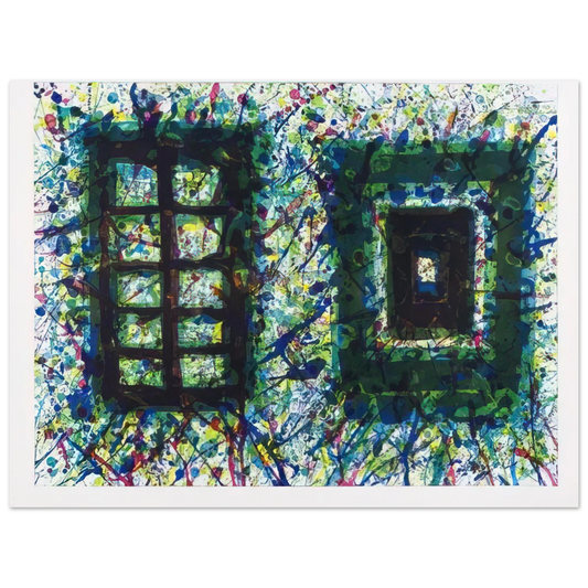 Sam Francis - Concert Hall Set III  SF-232  Fine Art Poster - Default Title