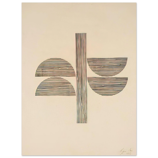 Lygia Pape - Tecelar - 1956 Fine Art Poster - Default Title