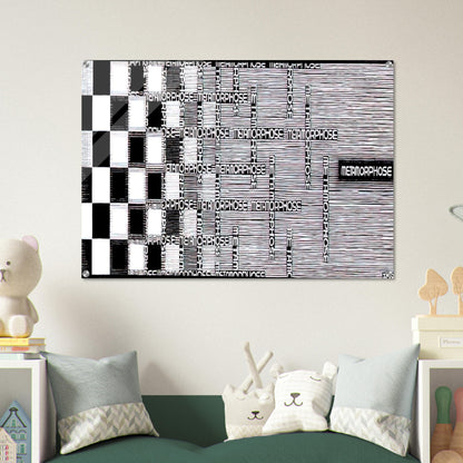 METAMORPHOSIS II EXCERPT 7 - MC Escher Acrylic Print - 70x100 cm / 28x40″ inches | MC Escher Wall Art | MC Escher Prints