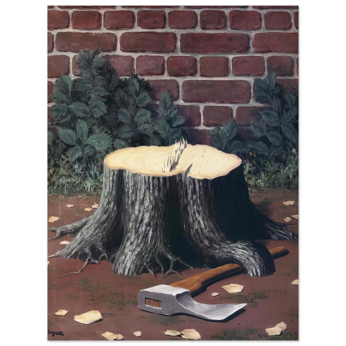 Rene Magritte - THE LABOURS OF ALEXANDER 1950  75x100 cm / 30x40inches Fine Art Poster