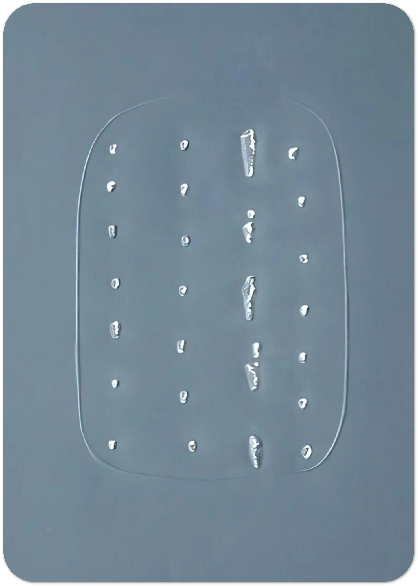 Concept Spatiale - Spatialism By Lucio Fontana Pack of 10 Post Cards | Lucio Fontana Post Cards | A6 (10.5 x 14.8 cm) - 4.1 x 5.8 inches