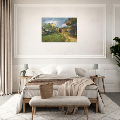 PETIT PAYSAGE CORSE 1898 - Henri Matisse Acrylic Print - 70x100 cm / 28x40″ inches