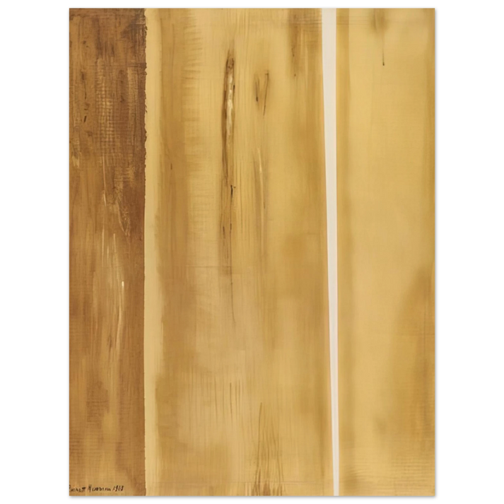 Barnett Newman - Two Edges  75x100 cm / 30x40inches Fine Art Poster