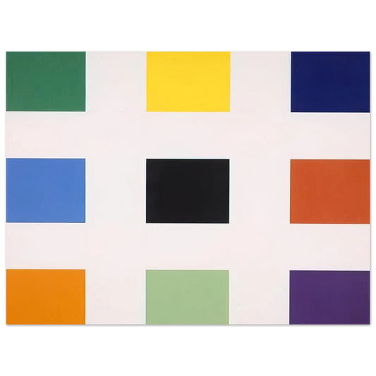 Ellsworth Kelly - Nine Squares Fine Art Poster - Default Title