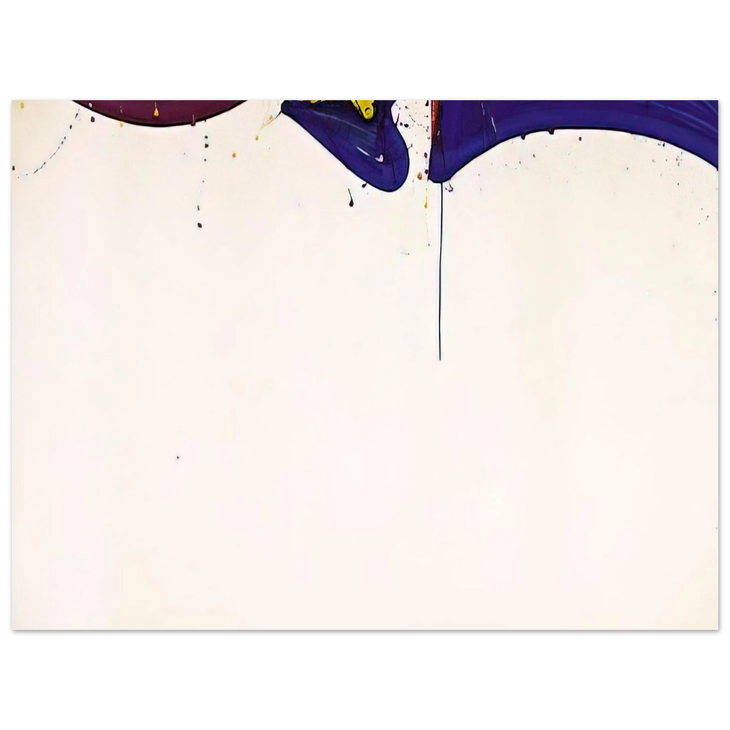 Sam Francis - Untitled  SF 64-171  Fine Art Poster - Default Title