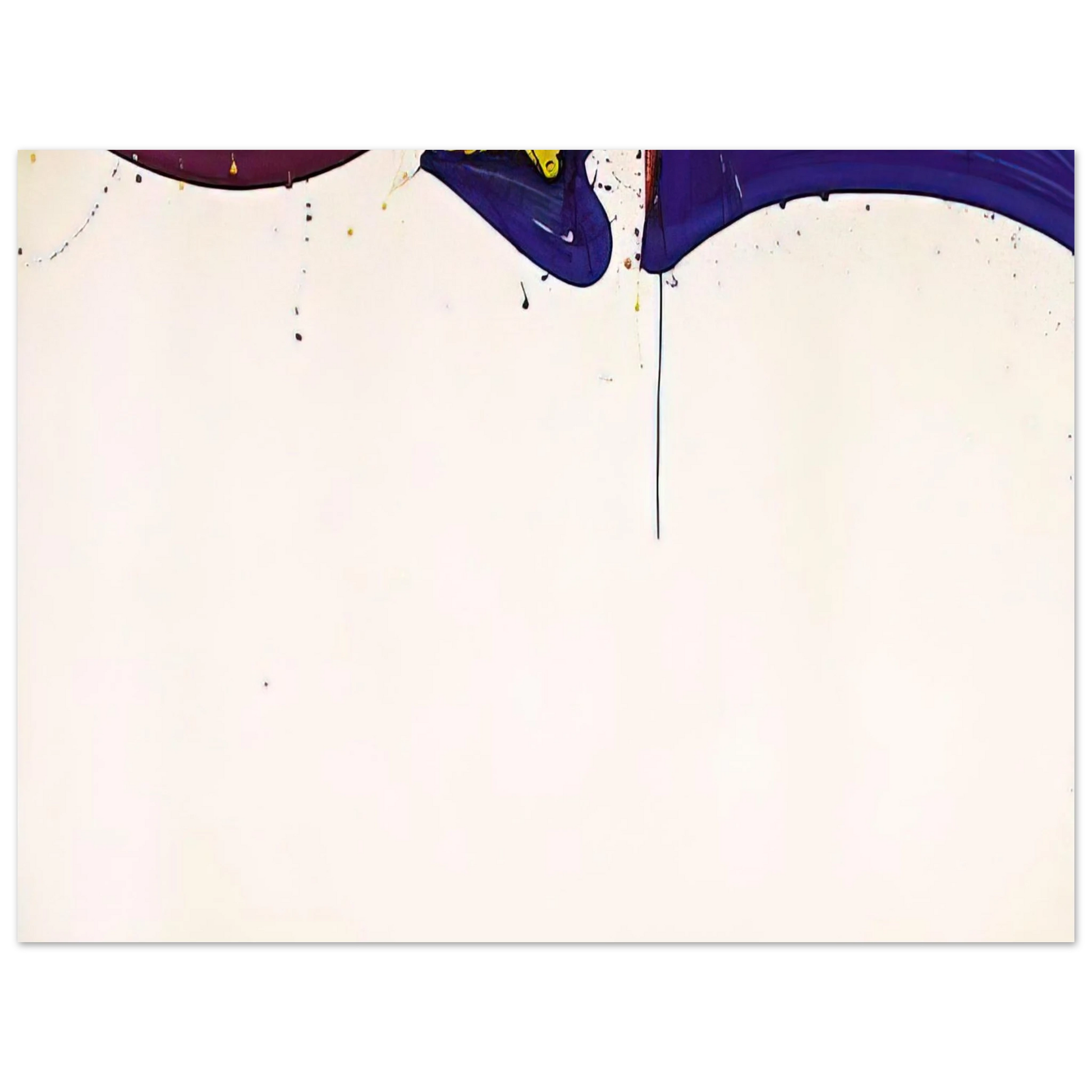 Sam Francis - Untitled  SF 64-171  Fine Art Poster - Default Title