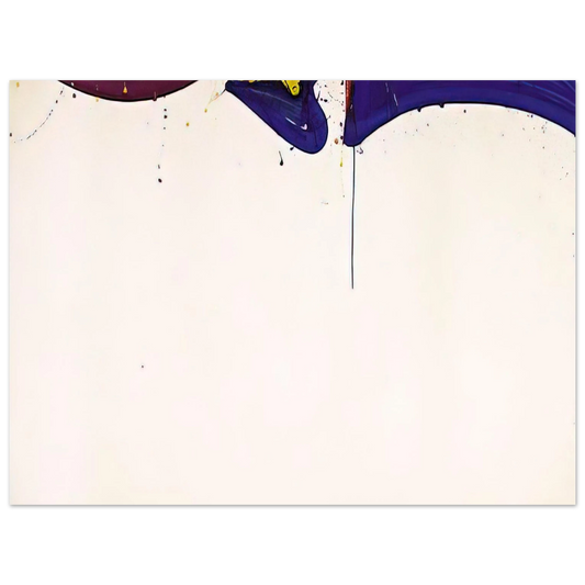 Sam Francis - Untitled  SF 64-171  Fine Art Poster - Default Title