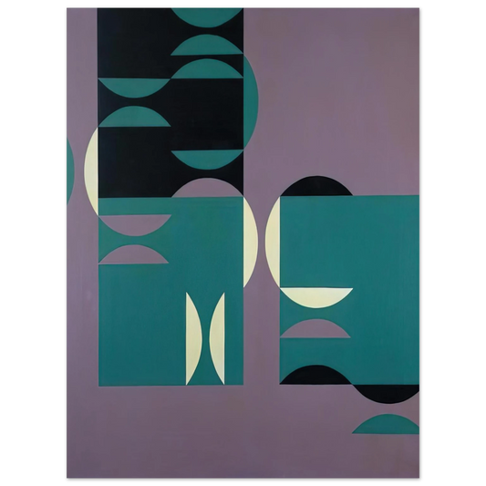 Tomas Maldonado - 4 temas circulares - 1953 Fine Art Poster - Default Title