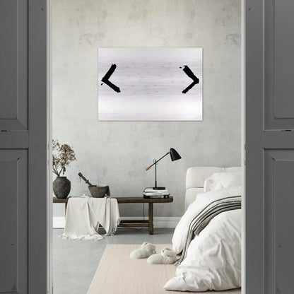 LES HARICOTS 1969 - Antoni Tapies Brushed Aluminum Print - 70x100 cm / 28x40 inches | Antoni Tapies Aluminum Print | Antoni Tapies Prints
