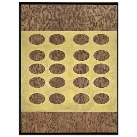 Robert Indiana - Twenty Golden Orbs Fine Art Poster - Default Title