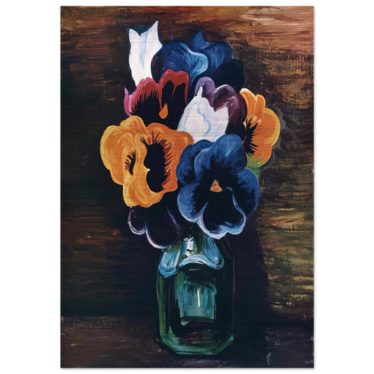 NOT IDENTIFIED 14 - Moise Kisling Brushed Aluminum Print - 70x100 cm / 28x40 inches | Moise Kisling Aluminum Print | Moise Kisling Prints
