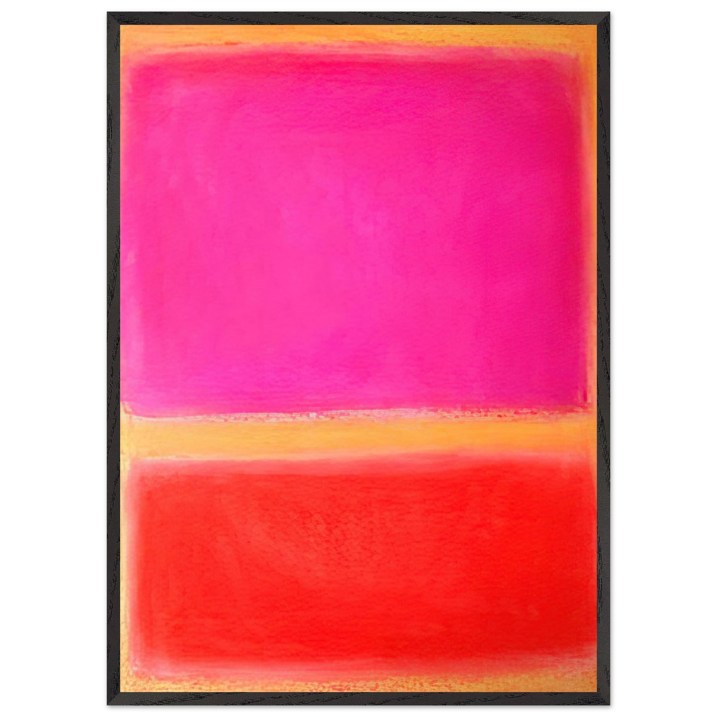 Helen Frankenthaler - Untitled - Color Field Painting Wall art - 70x70 cm / 28x28 inches - Fine Art Poster - -