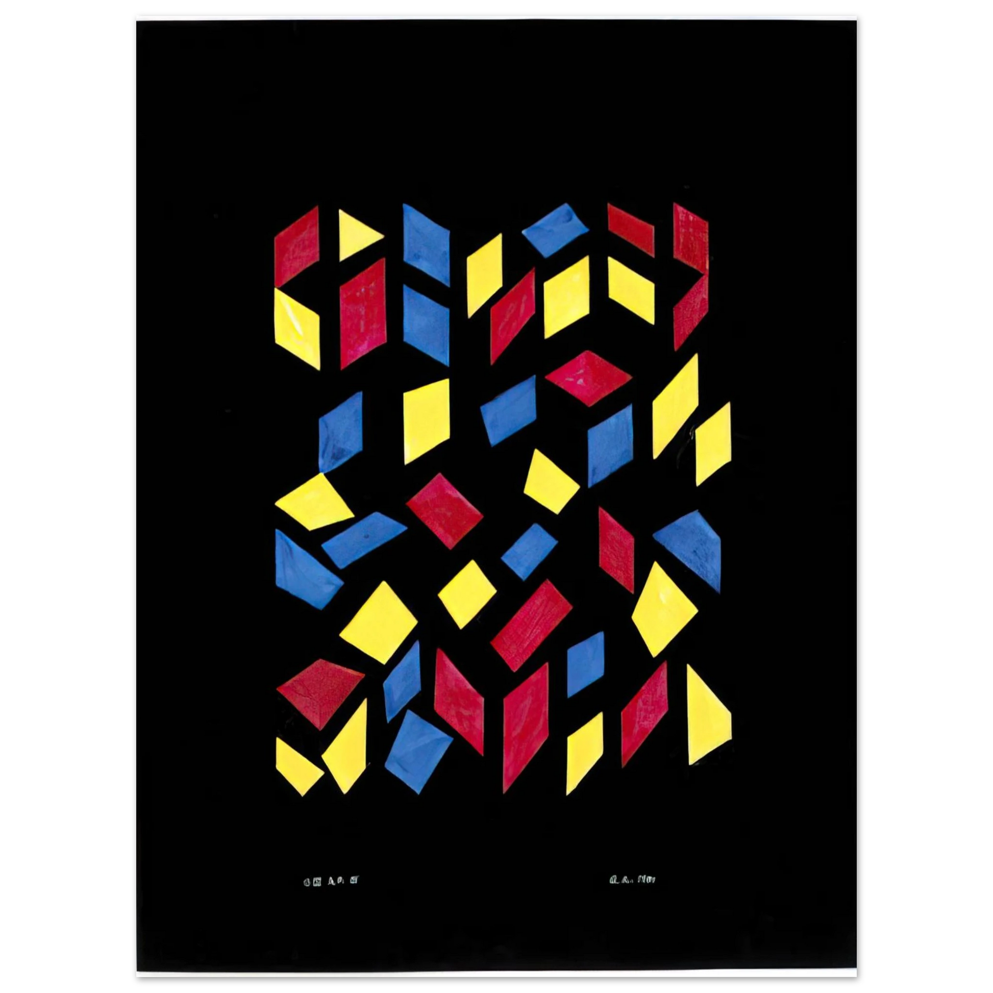 Anni Albers - ORCHESTRA III 1980 Fine Art Poster - Default Title