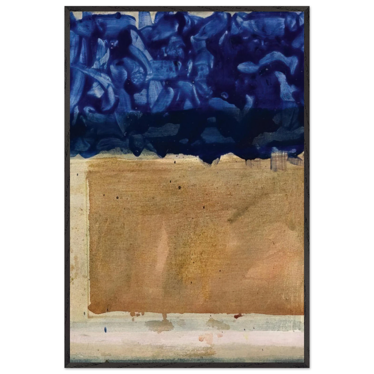 Helen Frankenthaler - Shoreline - 1952 Wall art - A1 (59.4 x 84.1  cm) - Fine Art Poster - -