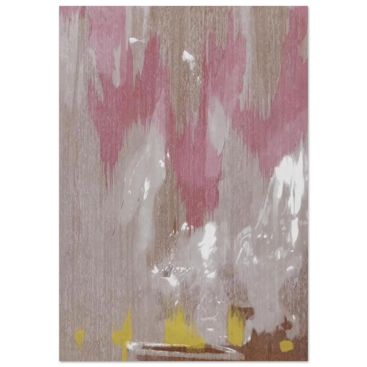 Helen Frankenthaler - Tales of Genji IV - 1998 Wall art - 13x18 cm / 5x7 inches - Fine Art Poster - -