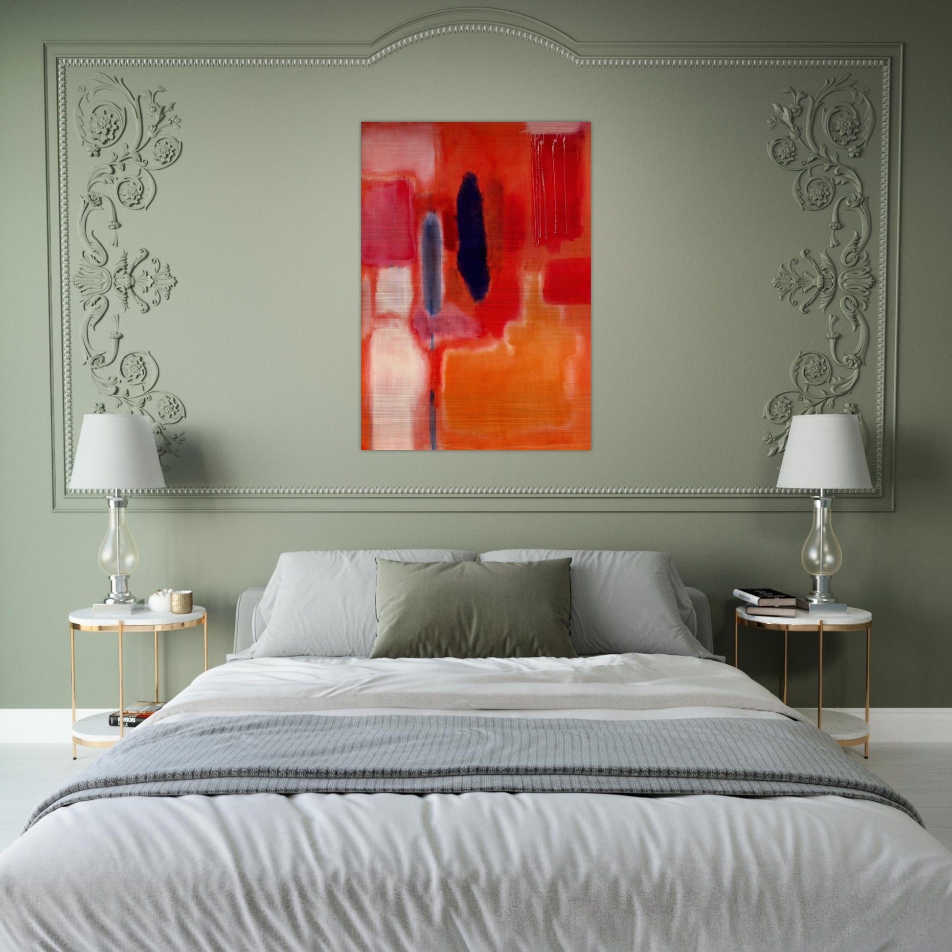 No. 9 - 1948 - Mark Rothko Brushed Aluminum Print - 70x100 cm / 28x40 inches | Mark Rothko Aluminum Print | Mark Rothko Prints