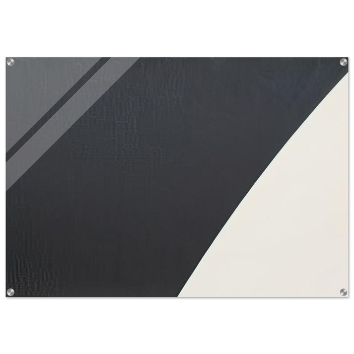 White Curve VII - Ellsworth Kelly Acrylic Print - 70x100 cm / 28x40″ inches