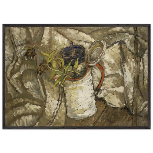 Untitled - 1935 - Morris Graves Framed Art Print – Black Wooden Frame - Default Title - -Framed Art Print