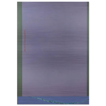 Infinity Field, Nemea Series #4 - 1973 - Theodoros Stamos Brushed Aluminum Print - 70x100 cm / 28x40 inches | Theodoros Stamos Aluminum Print | Theodoros Stamos Prints