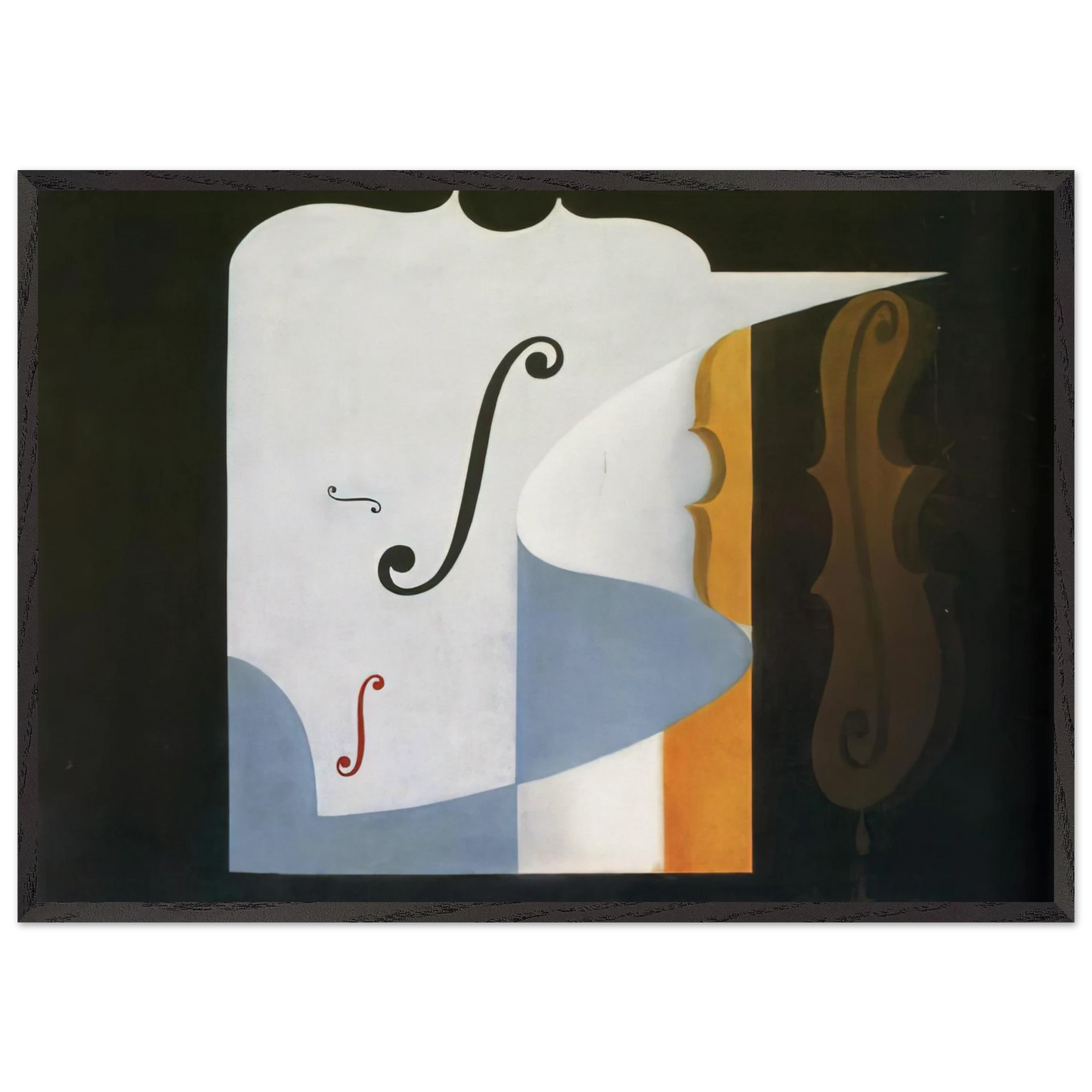 UNTITLED SERIES ON CATASTROPHES - Salvador Dali Framed Art Print – Black Wooden Frame - Default Title - -Framed Art Print