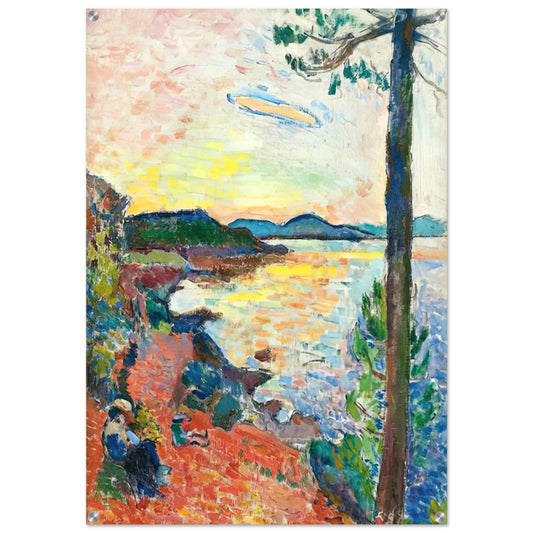 THE GULF OF SAINT TROPEZ 1904 - Henri Matisse Acrylic Print - 70x100 cm / 28x40″ inches | Henri Matisse Wall Art | Henri Matisse Prints