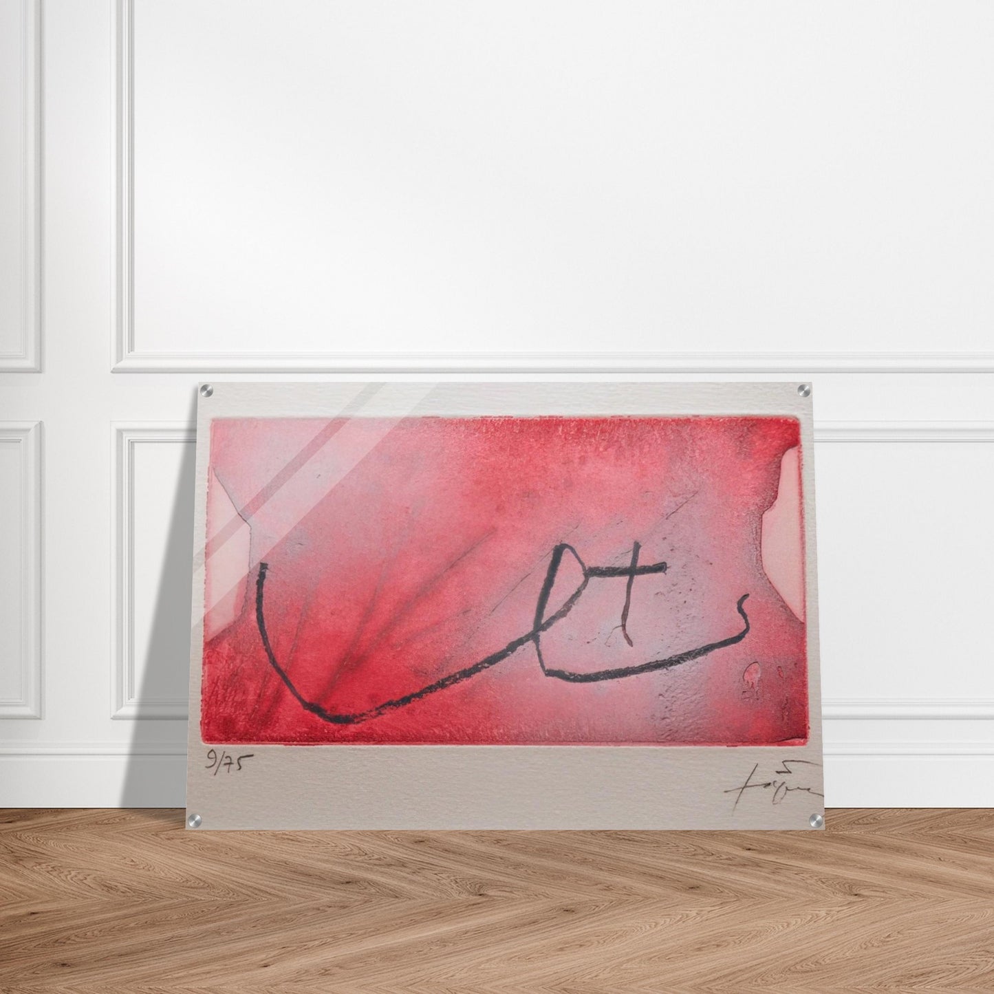 SEINS 1984 - Antoni Tapies Acrylic Print - 70x100 cm / 28x40″ inches | Antoni Tapies Wall Art | Antoni Tapies Prints