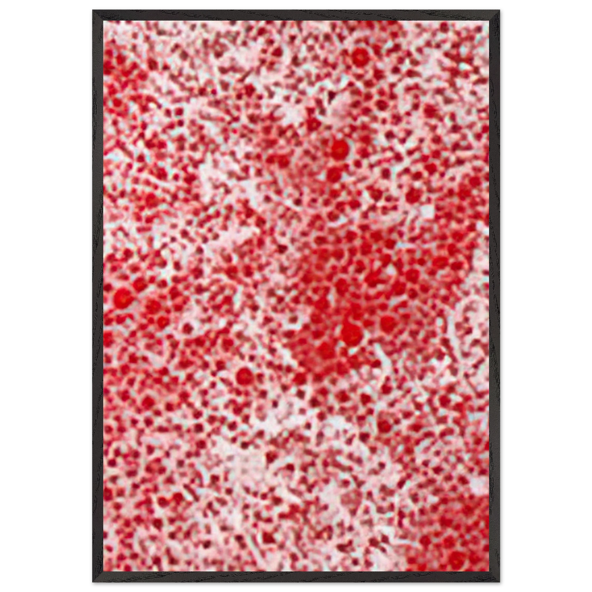 BEYOND THE END OF THE CENTURY 1987 - Yayoi Kusama Framed Art Print – Black Wooden Frame - Default Title - -Framed Art Print