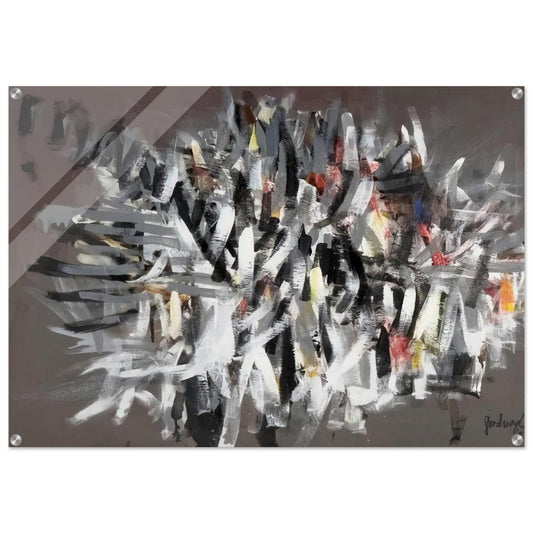 Figure II - 2002 - Robert Goodnough Acrylic Print - 70x100 cm / 28x40″ inches