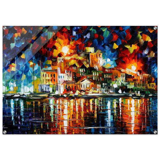 Leonid Afremov - Leonid Afremov Acrylic Print - 70x100 cm / 28x40″ inches | Leonid Afremov Wall Art | Leonid Afremov Prints