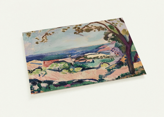 COLLIOURE LANDSCAPE 1906 By Henri Matisse Pack of 10 Post Cards | Henri Matisse Post Cards | A6 (10.5 x 14.8 cm) - 4.1 x 5.8 inches