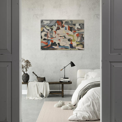 Untitled - Abstract Expressionism - Robert Goodnough Acrylic Print - 70x100 cm / 28x40″ inches | Robert Goodnough Wall Art | Robert Goodnough Prints