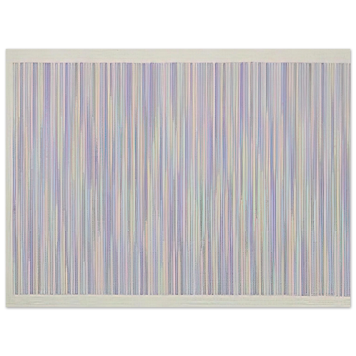 Gene Davis - Pocono - 1984  75x100 cm / 30x40inches Fine Art Poster