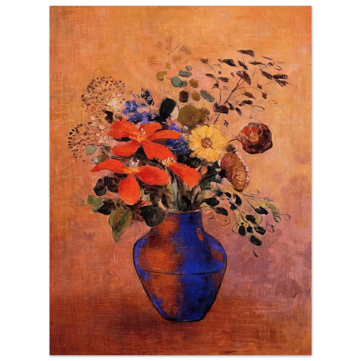 Odilon Redon - VASE OF FLOWERS 1  75x100 cm / 30x40inches Fine Art Poster