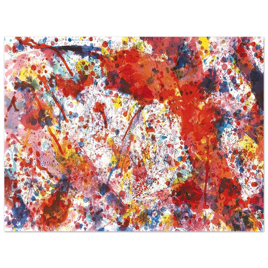 Sam Francis - And Pink Fine Art Poster - Default Title